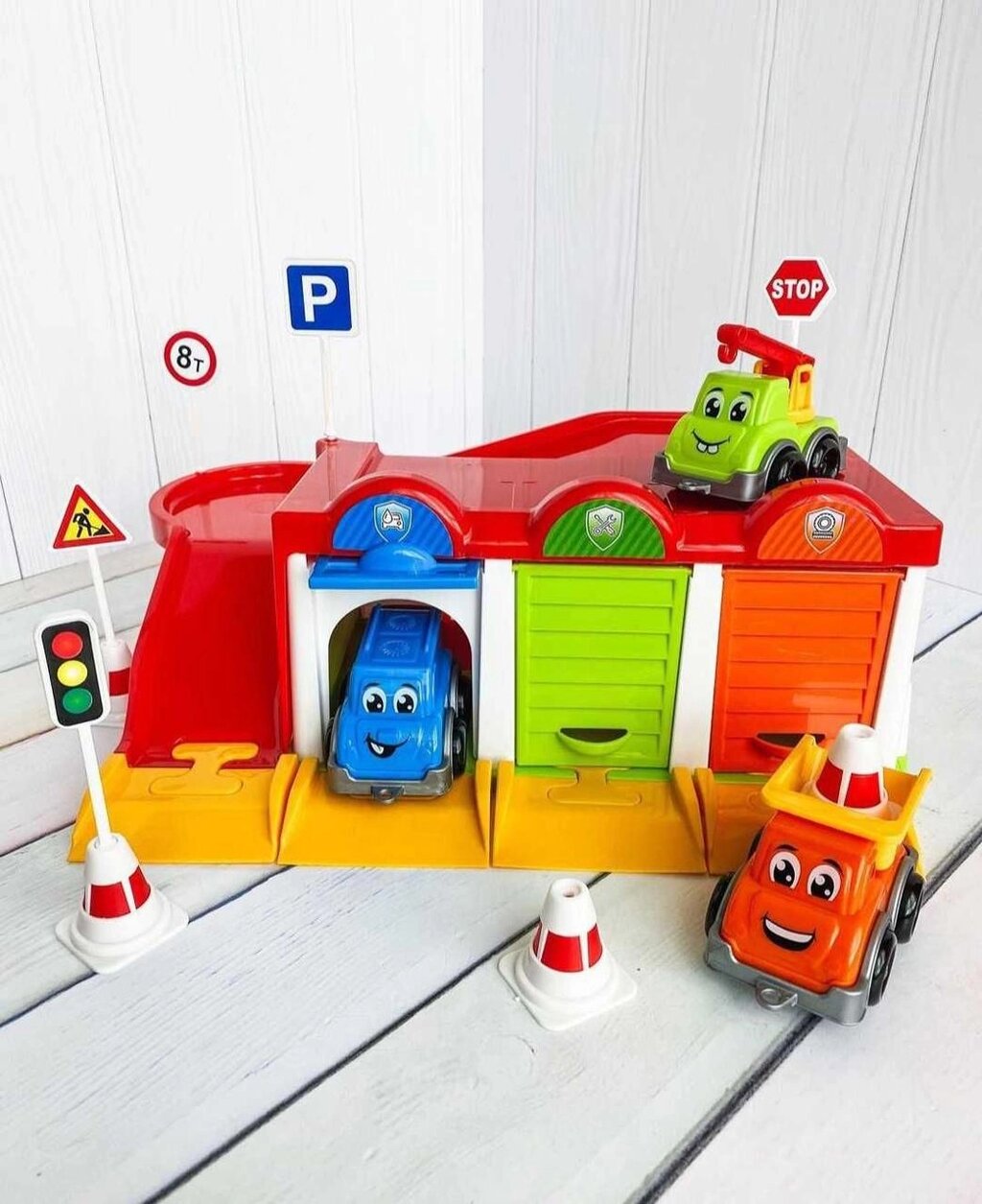 Паркінг гараж паркінгу трек, дитячий ігровий набір із машинками. від компанії Artiv - Інтернет-магазин - фото 1