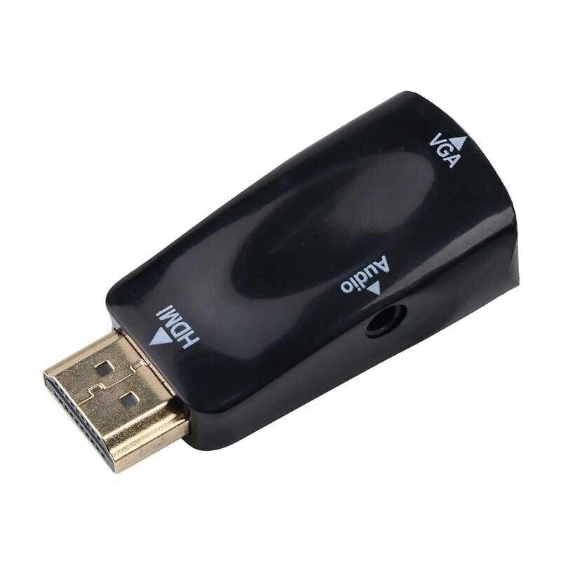 Перехідник з HDMI на VGA Full-HD аудіовихід перетворювач конвертер від компанії Artiv - Інтернет-магазин - фото 1