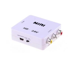 Перехідник HDMI в AV RCA (тюльпан) адаптер конвертер