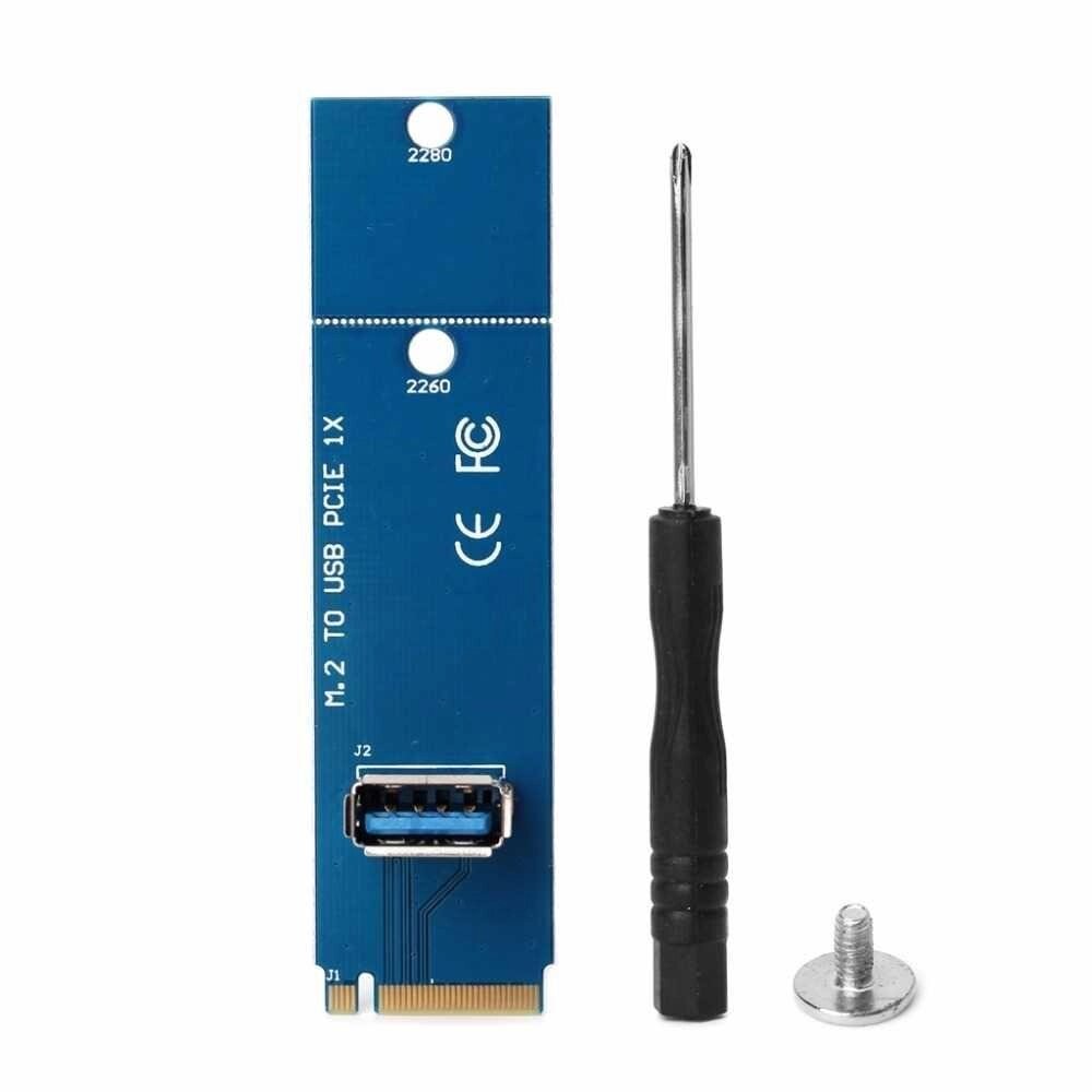 Перевірені M 2 перехідники для райзера з PCI-E на USB3.0 Гарантія від компанії Artiv - Інтернет-магазин - фото 1
