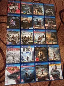 Диск Sony Ps4/5 (Dirt. Rage. Gta. Ufc. Mafia. Mortal. Lego. FarCry. Doom. Sims)