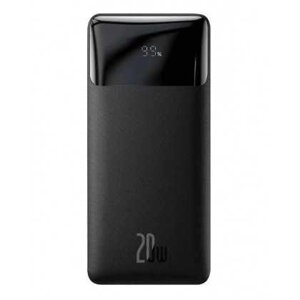 Power Bank Baseus (PPDML-M01), 20000 mAh, 20W, 3A, 2USB + Type-C Black