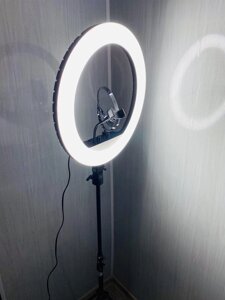 Кільцева лампа rl-18 45 см 55 вт із дзеркалом
