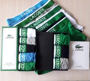 LACOSTE подарункові набори 2/3/5. Чоловічі боксери/труси/білизна. Чоловічі