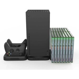Xbox Series X Підставка для дисків Заряджання для геймпадів 3в1