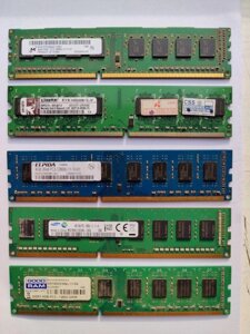 Оперативная память DDR3 4 Gb