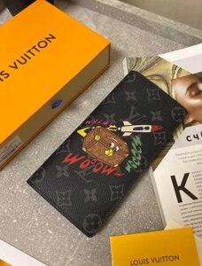 Сірий гаманець Louis Vuitton гаманець Луї Віттон органайзер LV k410