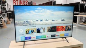 Новий телевізор Samsung UE43CU7100 4к Smart tv Tizen os + фільми