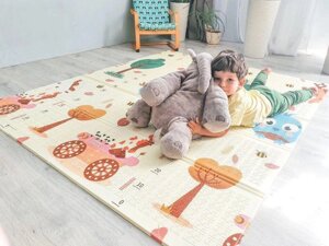 Спінений дитячий килимок XPE Children GO 180* 150 см