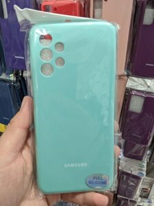 Чохол Silicone Case M для Samsung A13 4G захист камер мікрофібра
