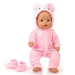 Одяг для ляльки Бебі Борн 40-43 см Baby Born Кітті рожевий