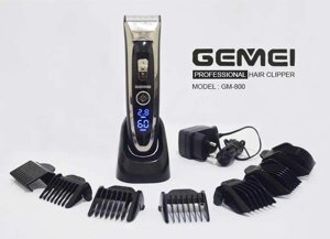 Професійна керамічна машинка для стриження Gemei GM 800
