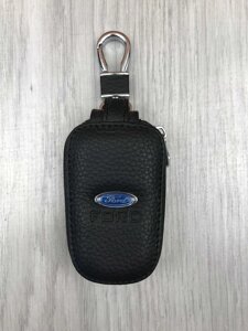 Шкіряна ключниця Ford чохол для ключів Форд натуральна шкіра a011