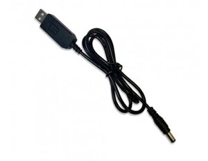 USB кабель для роутера з перетворювачем напруги з 5V на 12V 0,5А
