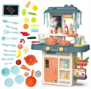 Дитячий набір кухня 42 предмети дитяча кухня світло, звук, пара, вода