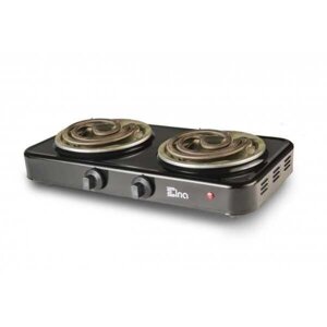 Електроплита двойна спіральна Елна 2 Квт (два широких тена)