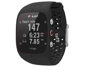 Біговий годинник POLAR Unisex M430 із вбудованим GPS, BLK, S