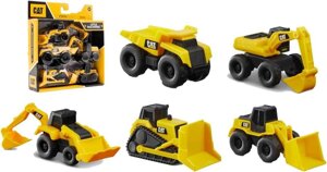 Набір 5 машинок Cat Construction Little Machines 5 Pack