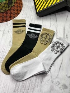 Чоловічі шкарпетки Chrome Hearts чоловіча білизна Jordan t122