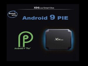 Оригінал X96 MINI 2gb/16gb Android 9 S905w Прошита та Настроена 2021год