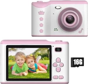 PTHTEC Дитяча цифрова камера - 18-мегапіксельна дитяча камера