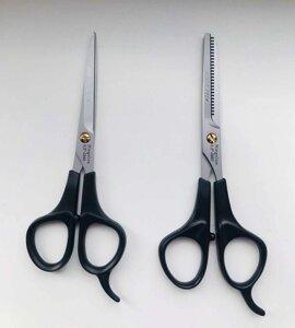 Набір професійних ножиць для стриження та філірування волосся Niegelon