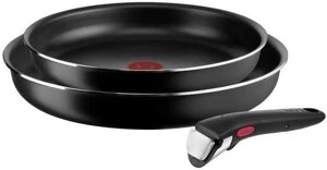 Набір сковорід зі знімною ручкою Tefal L1549013 Ingenio EasyCook&amp, Clean