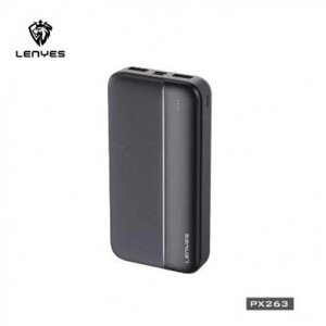 Зовнішній акумулятор Power bank Lenyes PX263 20000 Mah батарея заряджання