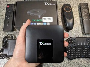 Tanix TX3 mini 4ГБ/64ГБ Смарт ТВ приставка X96 Max Т2