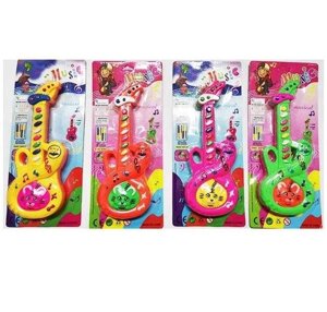 Дитяча гітара 5985A-3, музична гітара, игрушка гитара 5985A-3