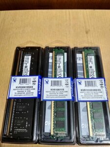 Розпродаж! Оперативна пам'ять DDR3,4 Kingston DIMM для ПК_1800