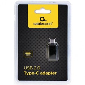 Перехідник Cablexpert USB АF to Type-C (CC-USB2-CMAF-A)(47730)
