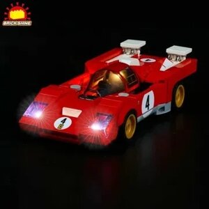 Підсвічування LEGO Speed Champions 1970 Ferrari 512 M 76906