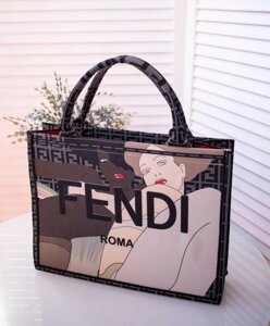 Christian Dior Сумка шопер FENDI сумочка шоппер Фенді - висока якість