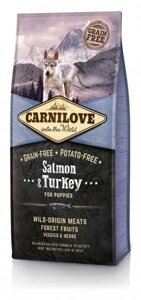 Сухий корм Carnilove Puppy Salmon &amp, Turkey для щенят 12 кг