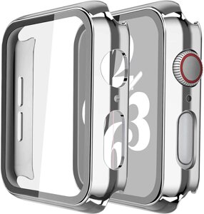 Чохол корпус Apple Watch Series 6/5/4 40 мм Скло Сріблястий