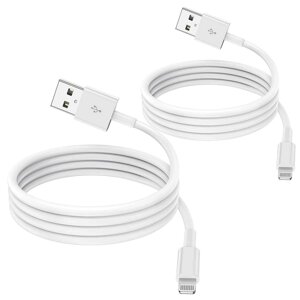 Комплект 2 шт. кабель Apple Lightning-USB 2метра