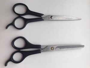 Ножиці для стриження та філірування волосся Mertz (комплект)
