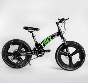 Спортивний дитячий велосипед 20 T-REX легка магнієва рама MicroShift