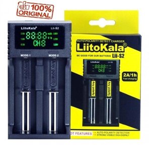 Оригинал! Зарядное устройство LiitoKala S2 Lii-S2 18650 21700 AA AAA