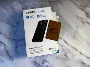 Повербанк Anker 337 PowerCore 26800mAh QC3.0 20W для телефону