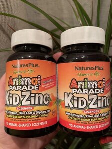 Zinc Animal parade дитячий цинк вітаміни iherb kid zinc