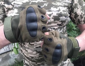 Тактичні армійські безпальні рукавички Oakley