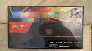 Набір із 76 пастельних олівців Caran D'Ache
