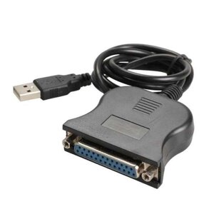 USB LPT кабель DB 25 для під'єднання ЧПК або принтера IEEE 1284-A