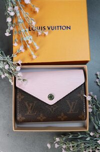 NEW 2023 Гаманець Louis Vuitton Луї Віттон LUX якість рожевий колір