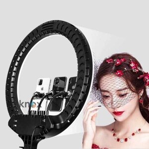 Кільцева LED лампа Ring Light 45 см з дистанційним пультом (RL-18)