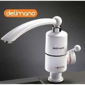 Миттєвий проточний водонагрівач Delimano міні бойлер кран душ