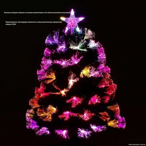 Штучна різдвяна ялинка Висота, що світиться 60 см, 55 гілок