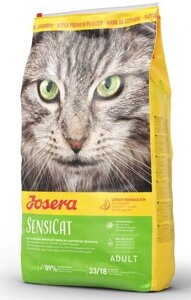 Корм для котів Josera SensiCat (Йозера Сенсікет) 10 кг, знижка 15%